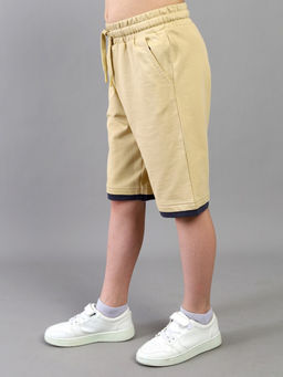 CSJB 90306-31K Комплект для мальчика (футболка, шорты),бежевый