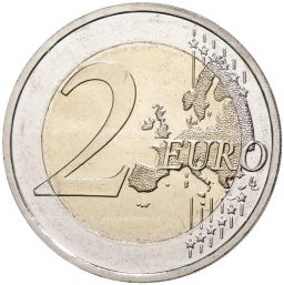 2 евро 2021 года A Германия Федеральные земли Германии  Саксония-Анхальт (Магдебургский собор)