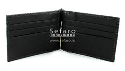 Зажим для купюр из кожи питона