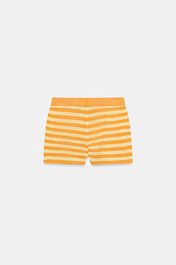 SHORTS PUNTO RAYAS / Naranja / Amarillo - Zara фото 7