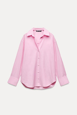 STRIPED OXFORD SHIRT - Zara фото 6