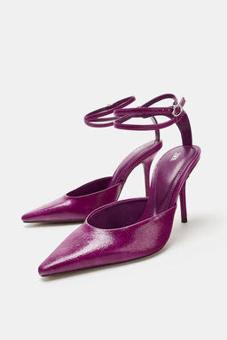 ZAPATO DESTALONADO PULSERA / Morado - Zara фото 3