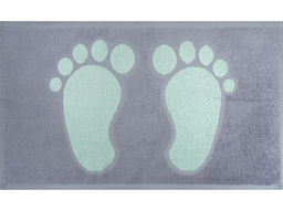 Полотенце махровое 6с104.411ж1 Коврик-ножки (мятный2) 67х40см