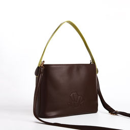 Сумка кросс-боди на молнии, цвет коричневый - Simaland фото 2