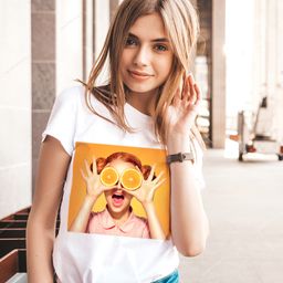 Эксклюзивная футболка Yana Pletneva ВИДЕООБЗОР упаковка плотный Zip пакет!  фото 2