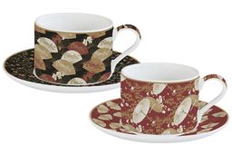 Набор чашек с блюдцами Кимоно, 0,24 л, 2 шт