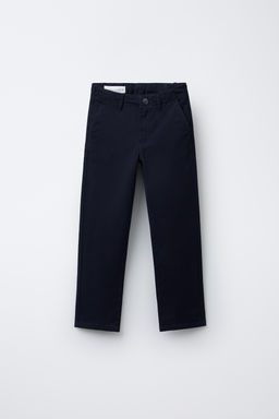 BASIC CHINO TROUSERS