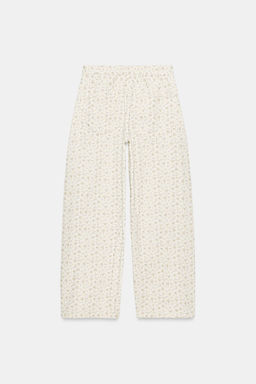 JEANS BAGGY DENIM TRF ESTAMPADO FLORES / Estampado - Zara фото 10