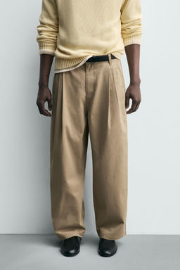 PANTAL?N CHINO WIDE FIT / Tostado - Zara фото 10