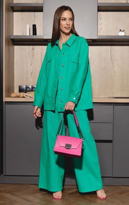 Брюки AURA 4077-170 зеленый  фото 2