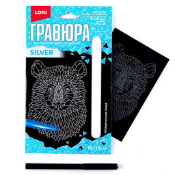 Гравюра малая «Обаятельная панда»