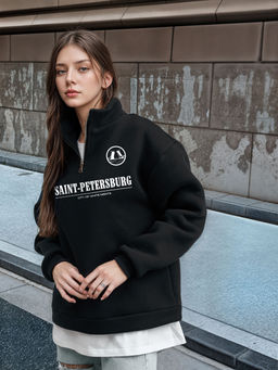Толстовка женская с зип-воротником Saint Petersburg - Yollochka фото 22