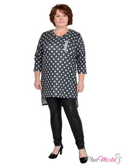 Туника Модель №834 размеры 44-84 - Plusmoda фото 2