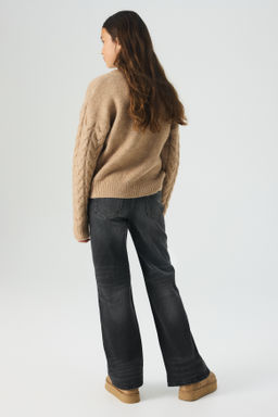 Baggy Fit Bootcut Leg Jeans - H&m фото 11