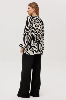 Костюм AmberA 2135-3 черно-белый фото 5