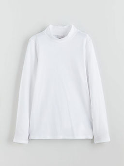 Yar?m Bal?k?? Yaka K?z ?ocuk Ti??rt