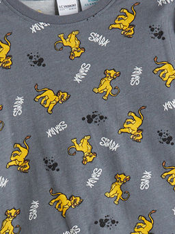 Aslan Kral Bask?l? Erkek ?ocuk Pijama Tak?m?