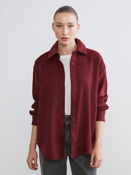 Oversize Kad?n Oduncu G?mlek Ceket