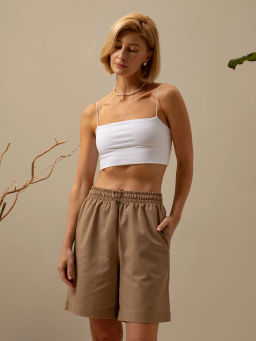 Шорты женские Фантазия New Бежевый М-14Ш MODAMICA