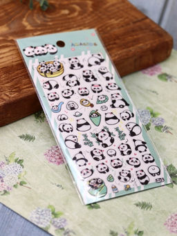 Наклейки "Cute panda"
