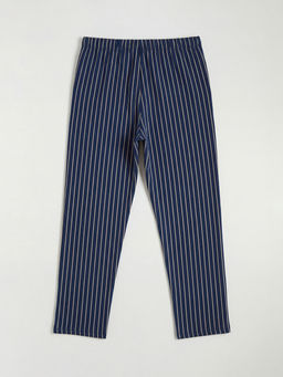 Standart Kal?p ?izgili Erkek Pijama Alt