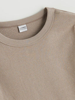 Bisiklet Yaka Bask?l? Erkek ?ocuk Ti??rt