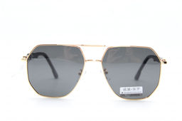 Солнцезащитные очки WILIBOLO (Polarized) 8014 59-16-142 С2 зол/серая линза