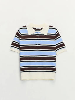 Джемпер-поло из вискозы / Zarina фото 8