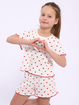 Пижама для девочки Валентинка, ПЖ-73-1
