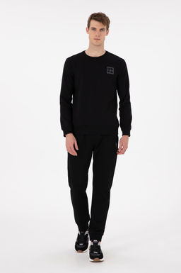 Мужские черные спортивные штаны Неожиданная скидка в корзине