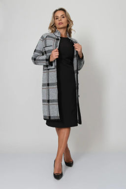 ЗЛАТА Кардиган В 1772/серый