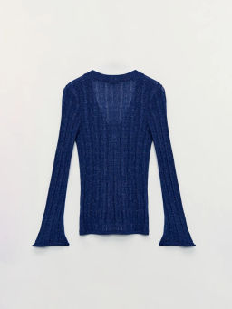 Джемпер на завязках с вискозой в составе / Zarina  фото 3