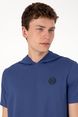Erkek Regular Fit Bisiklet Yaka A__k Lacivert Ti__rt Sepette S_rpriz _ndirim - U.s. polo assn фото 2