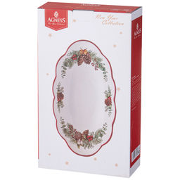 БЛЮДО AGNESS CELEBRATION 30,7*17,7*6 СМ (КОР=18ШТ.)  фото 2