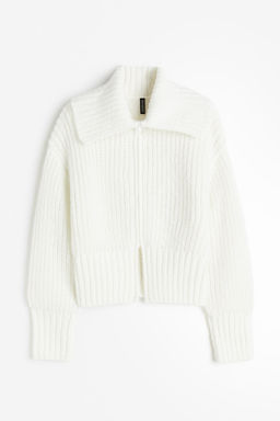 Cardigan con cuello y cremallera - H&m фото 6