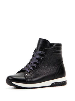 Ботинки EDART 316.omega2 bl.black/мех