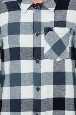 U. S. Polo Assn / Мужская синяя джинсовая рубашка - U.s. polo assn фото 12