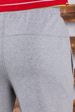 Брюки спортивные 
 3.MM114B-серый-светлый