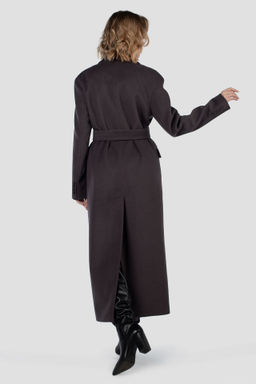 01-12172 Пальто женское демисезонное (пояс) - El podio фото 7