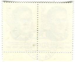 Марка Джон Рид  деятель американского рабочего движения, писатель 1987 год (блок из 2 марок)