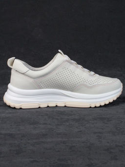 05-PDL250-2 LT. BEIGE Кроссовки женские (натуральная кожа)