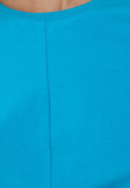 Укороченная футболка с декоративной драпировкой - Incity фото 5