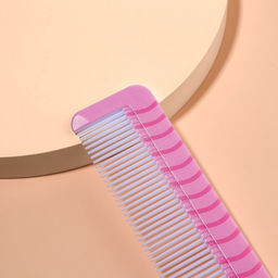 Цена за 4 шт. Расчёска фигурная «Кошка-русалка», 14.7×3.7(±1) см