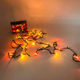 Гирлянда 50 LED черный провод 2,4 м (арт. LB-7-1)