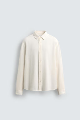 TEXTURED CHECK SHIRT - Zara фото 6