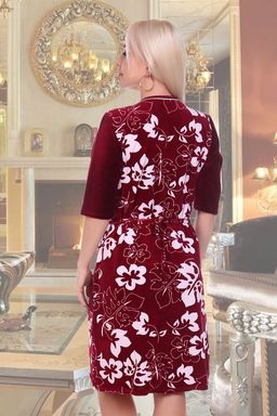 Халат Натали 451 из велюра  фото 4