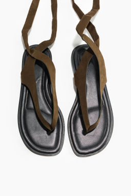 Sandalias con lazada - H&m фото 4