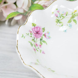 Фруктовница на ножке 15 см фарфор арт. 202401