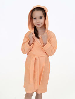 Халат детский светло-персиковый 908/1 (98, 56)
