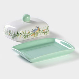 Масленка Доляна «Флора и Фауна», 17×12.5×8.5 см